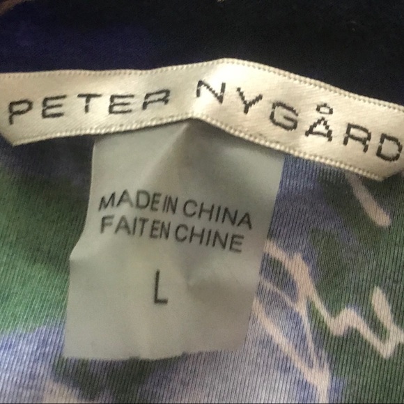 Peter Nygard Button Down Shirt - Picture 5 of 8